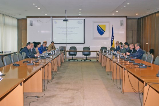 Članovi povjerenstava za financije i proračun obaju domova PSBiH razgovarali sa izaslanstvom Povjerenstva za financije i proračun Parlamenta Švedske 